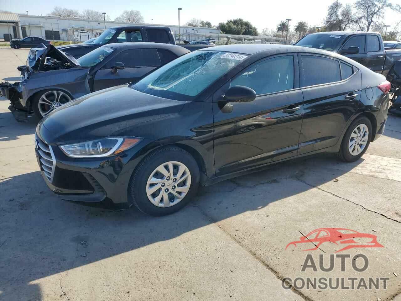 HYUNDAI ELANTRA 2018 - KMHD74LFXJU609333