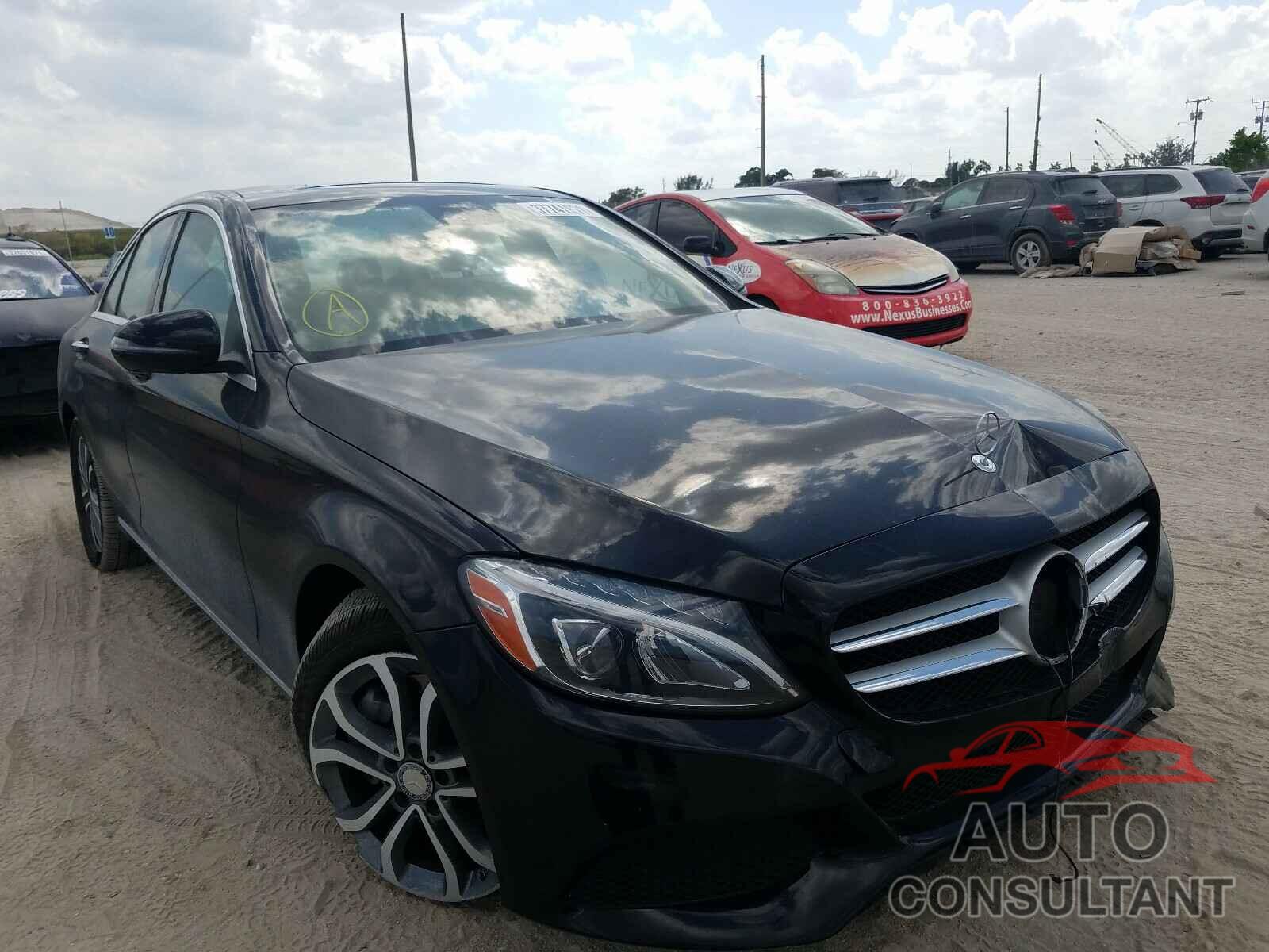 MERCEDES-BENZ C CLASS 2016 - WDDWF4KB1GR164285