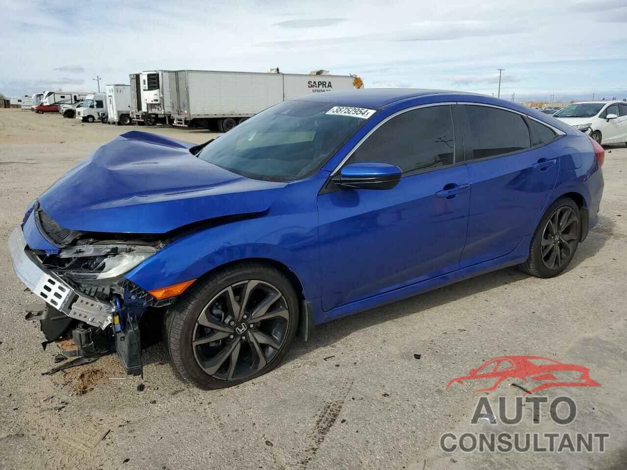 HONDA CIVIC 2019 - 2HGFC2F89KH521521