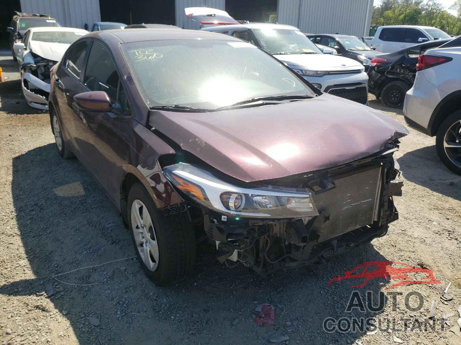 KIA FORTE 2017 - 3KPFK4A75HE139485