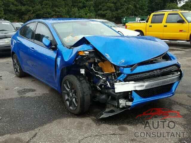 DODGE DART 2016 - 1C3CDFAA8GD606293