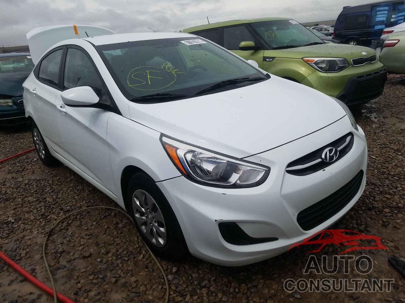 HYUNDAI ACCENT 2016 - KMHCT4AEXGU094084
