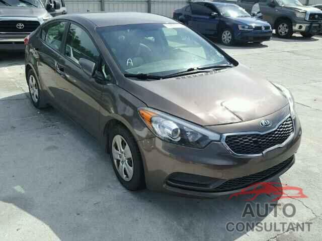 KIA FORTE 2015 - KNAFX4A66F5334381