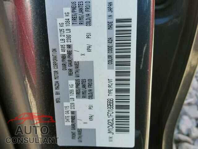 MAZDA 5 2015 - JM1CW2CL1F0189568