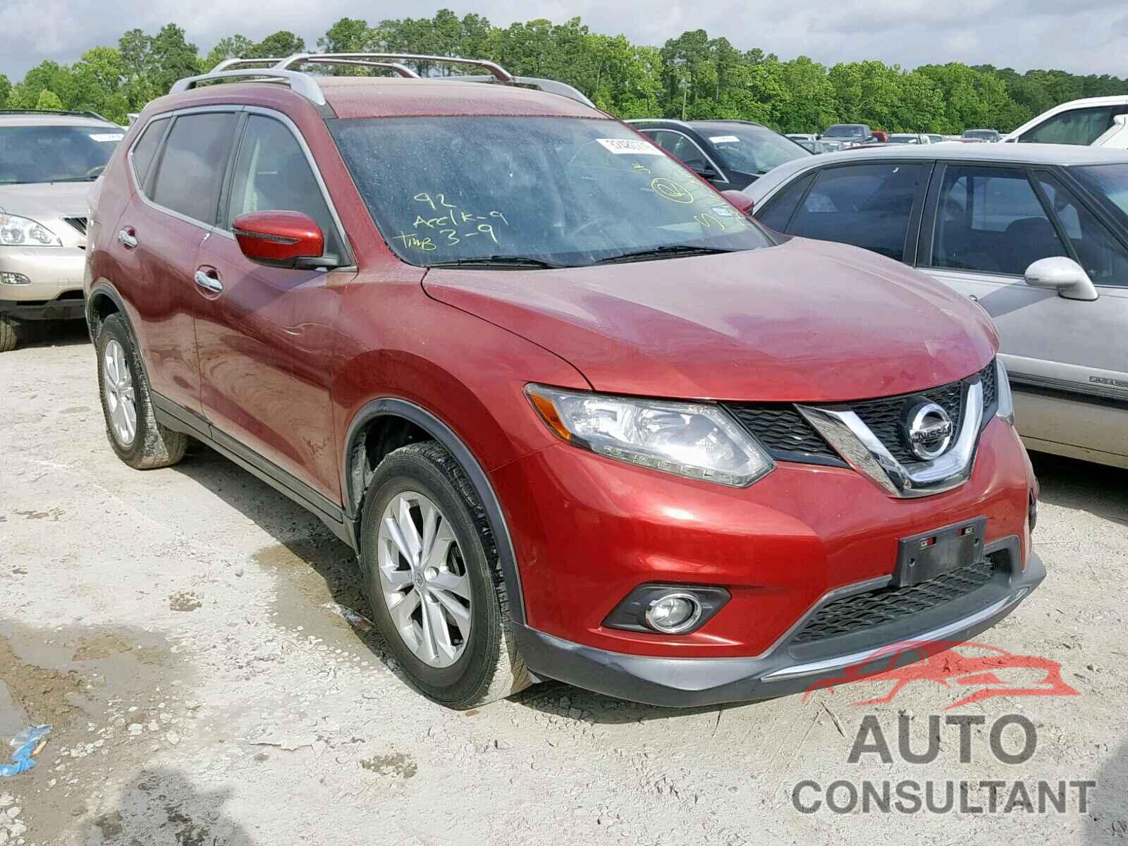 NISSAN ROGUE S 2016 - JTDKBRFU1H3025498