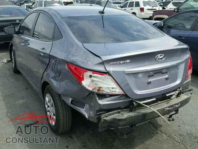 HYUNDAI ACCENT 2016 - 3N1AB7AP3KY335252