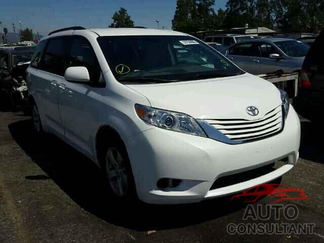 TOYOTA SIENNA 2015 - 5TDKK3DC9FS653909