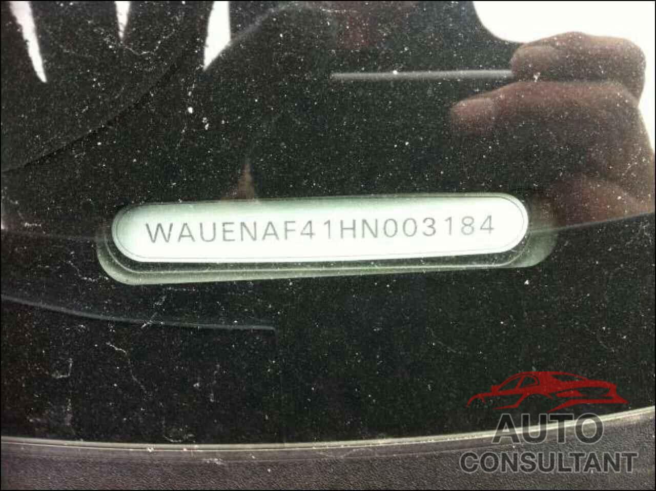 AUDI A4 2017 - WAUENAF41HN003184