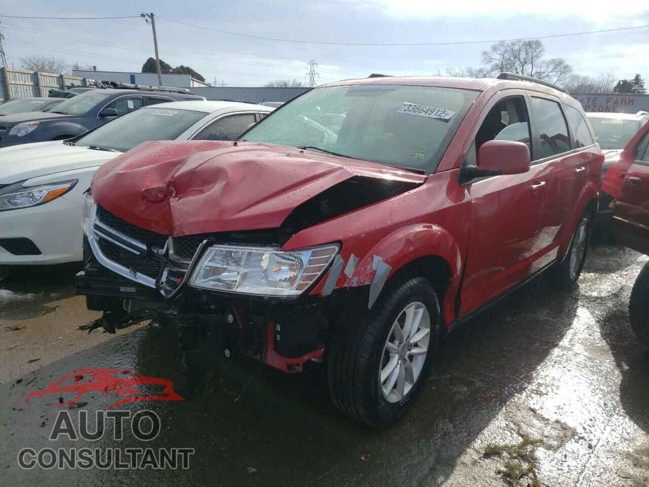 DODGE JOURNEY 2017 - 3C4PDDBG5HT512405