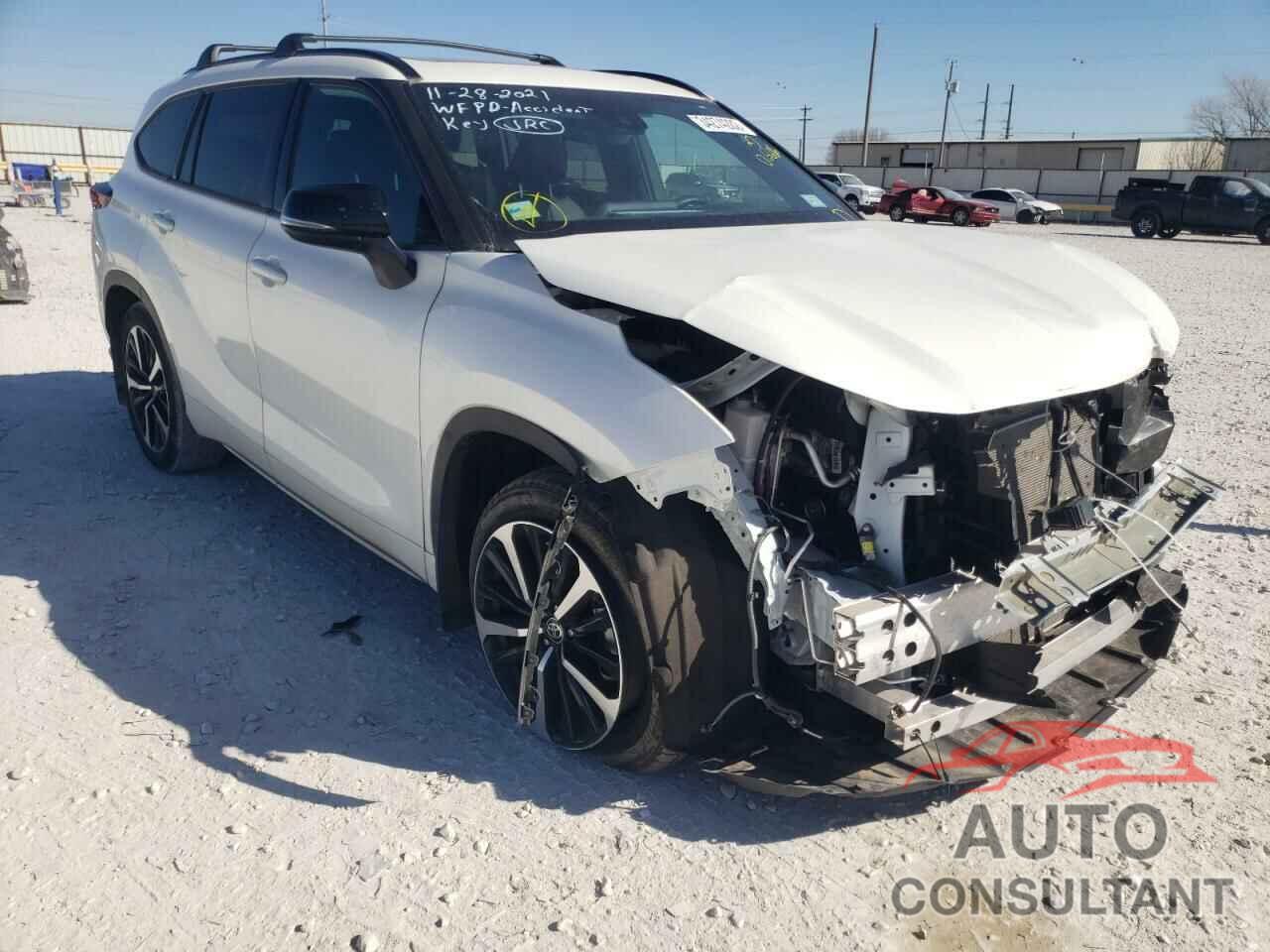 TOYOTA HIGHLANDER 2021 - 5TDLZRAH9MS065606