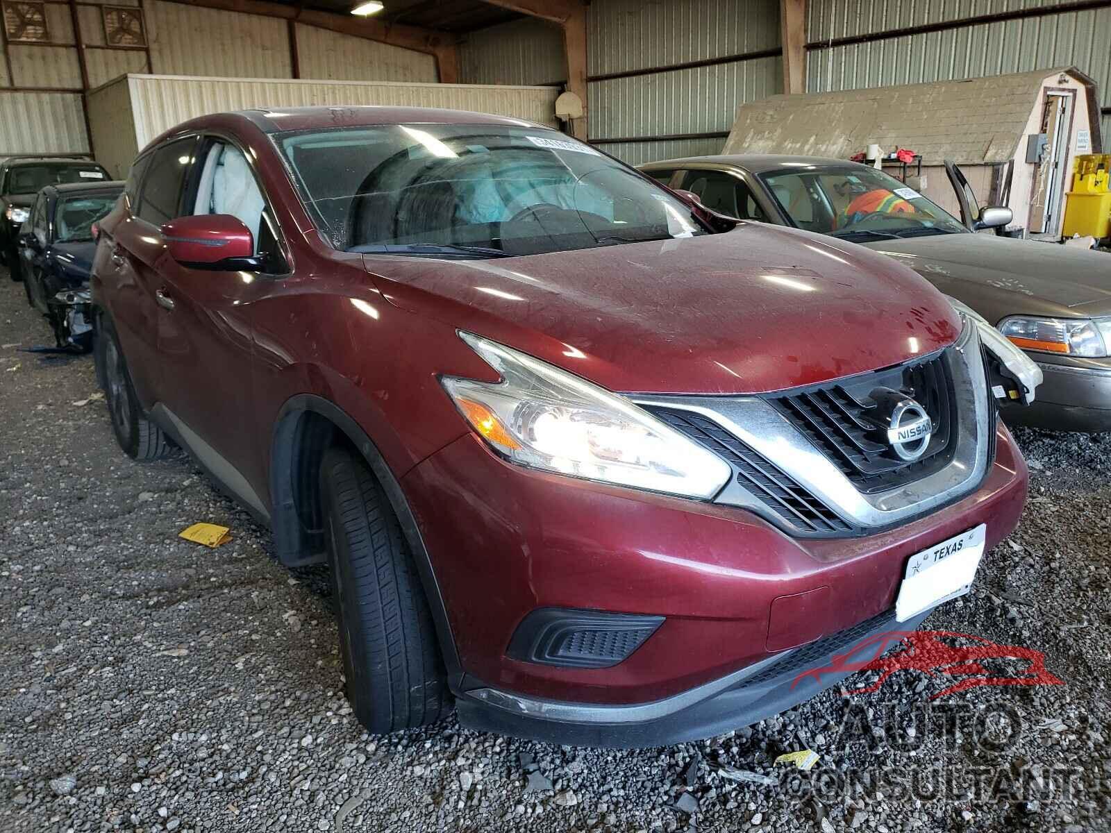 NISSAN MURANO 2016 - 5N1AZ2MGXGN109586