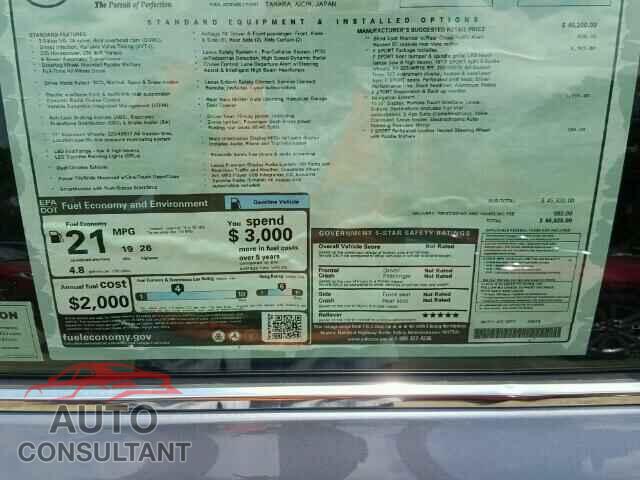 LEXUS IS300 2017 - JTHCM1D22H5020167