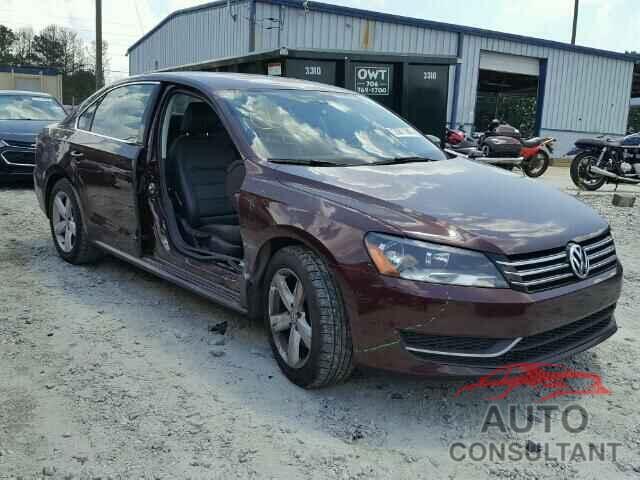 VOLKSWAGEN PASSAT 2013 - 1VWBP7A34DC039701