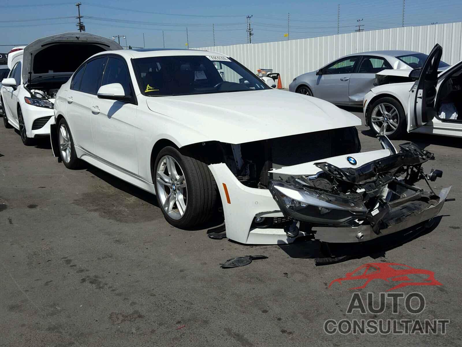 BMW 3 SERIES 2015 - WBA3C1C51FK124824