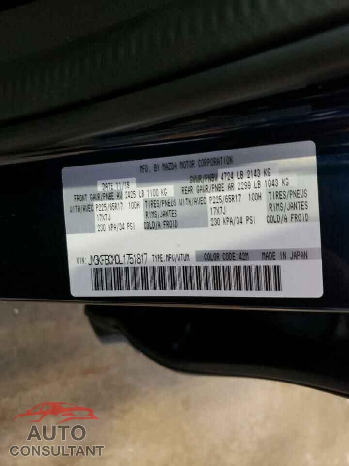 MAZDA CX-5 2020 - JM3KFBCM0L1751817