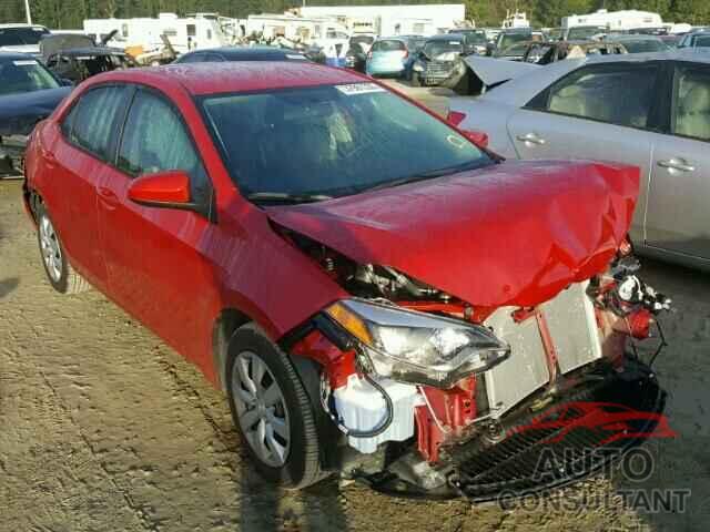 TOYOTA COROLLA 2016 - 2T1BURHE3GC693308