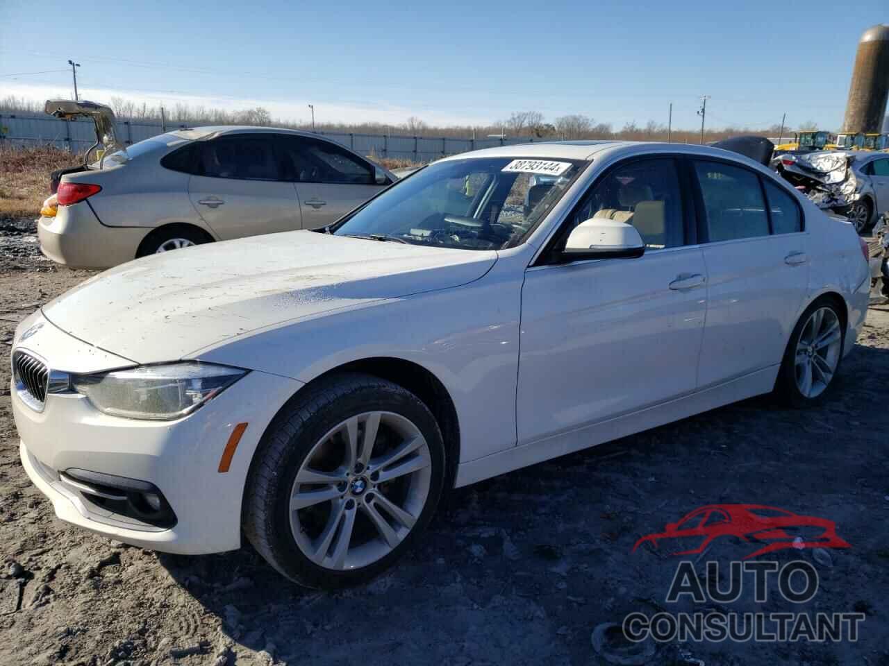 BMW 3 SERIES 2018 - WBA8B9G58JNU58101