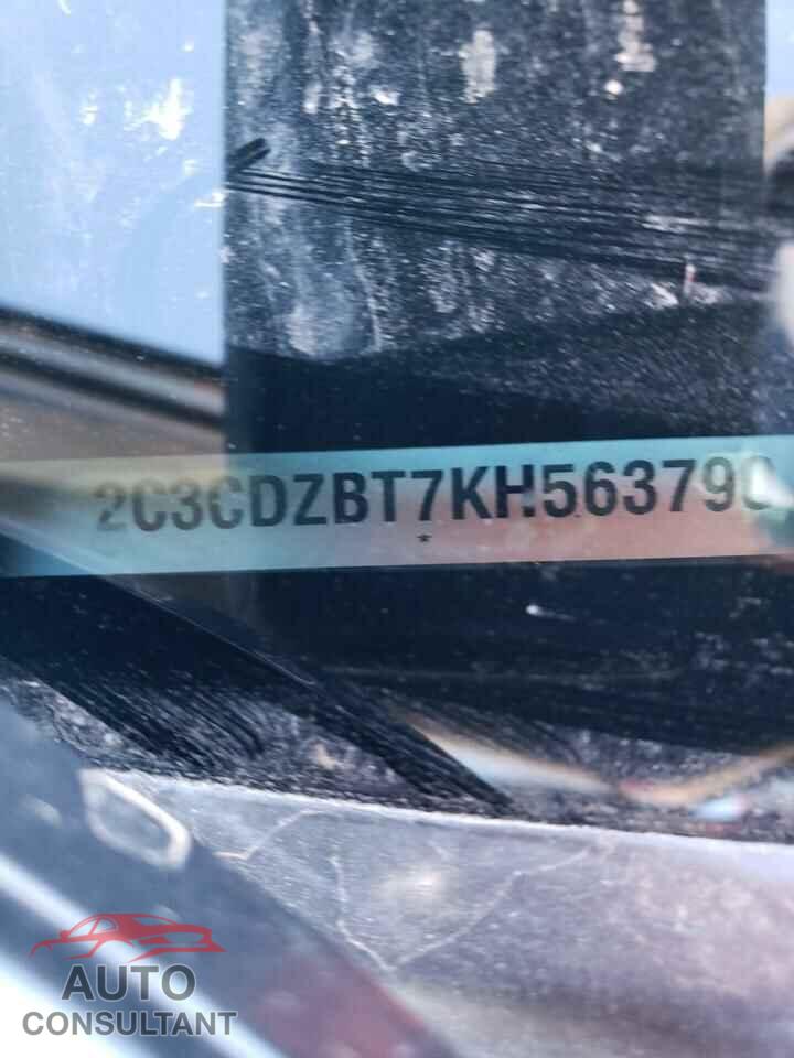 DODGE CHALLENGER 2019 - 2C3CDZBT7KH563790