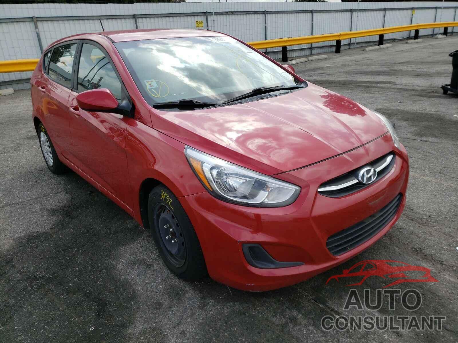 HYUNDAI ACCENT 2016 - KMHCT5AE6GU238865