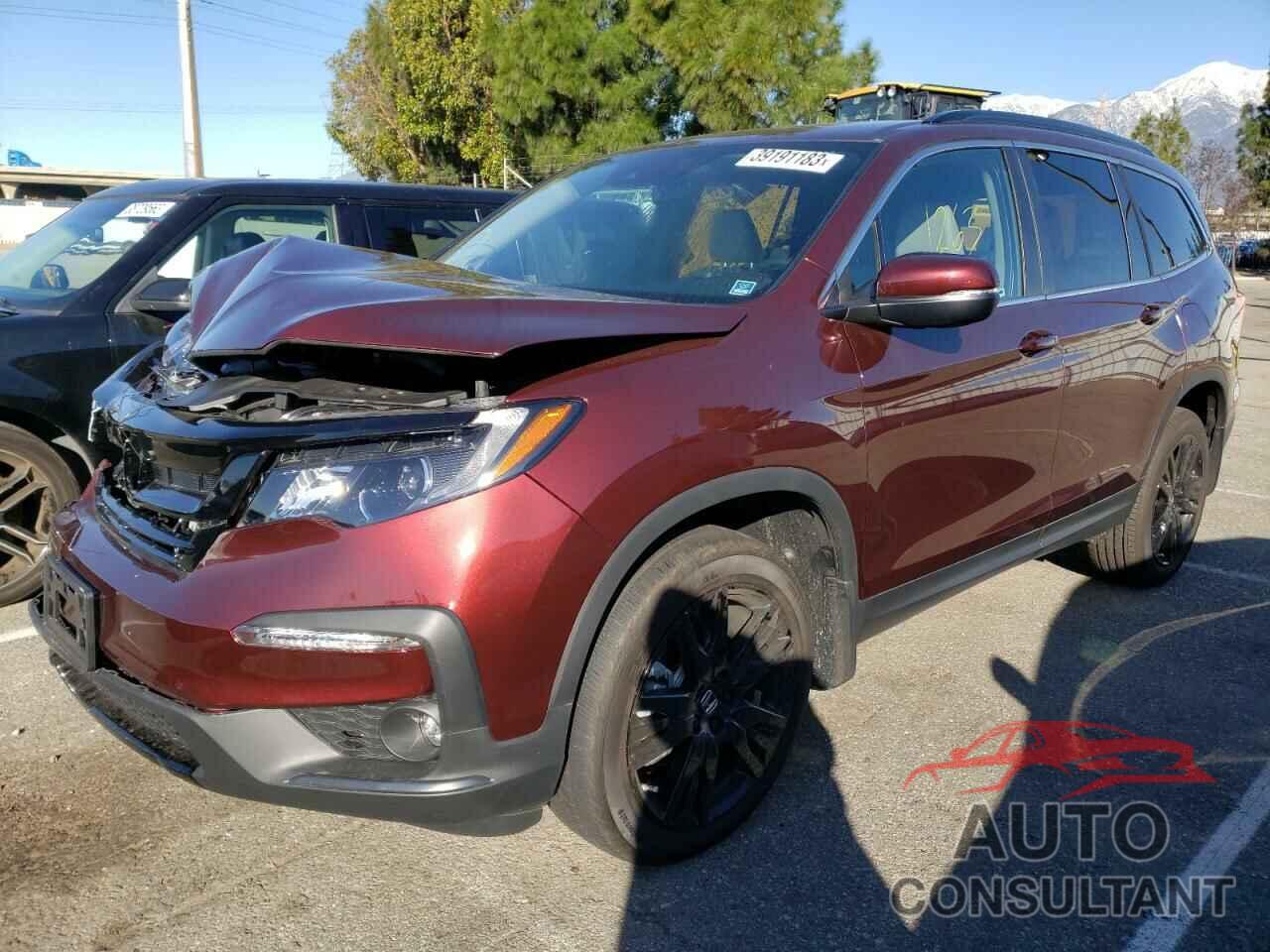HONDA PILOT 2022 - 5FNYF6H24NB070748