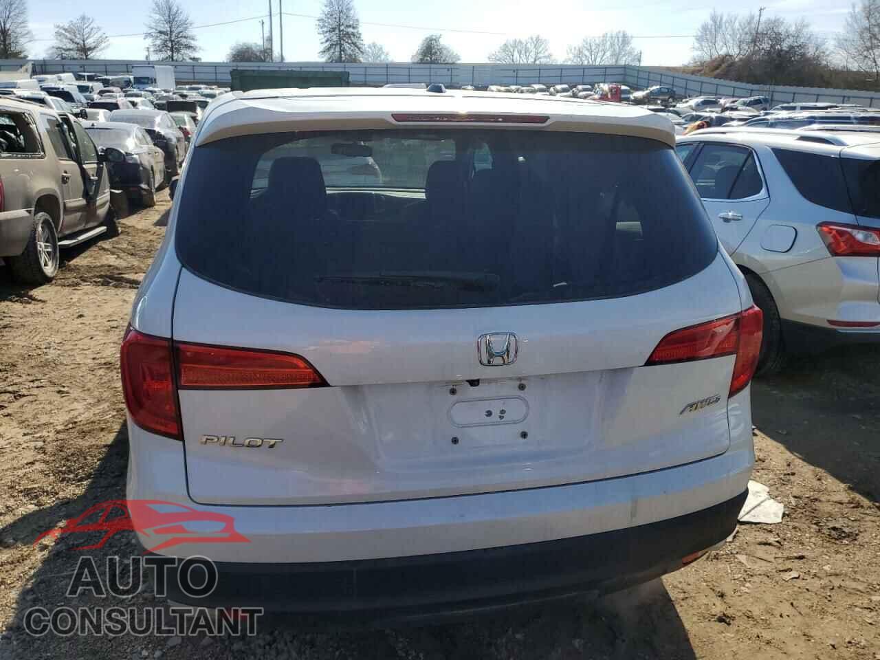 HONDA PILOT 2017 - 5FNYF6H55HB002697