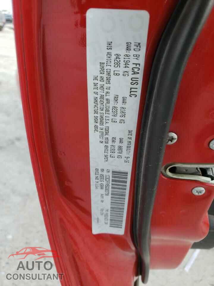 DODGE DART 2016 - 1C3CDFFA5GD822790