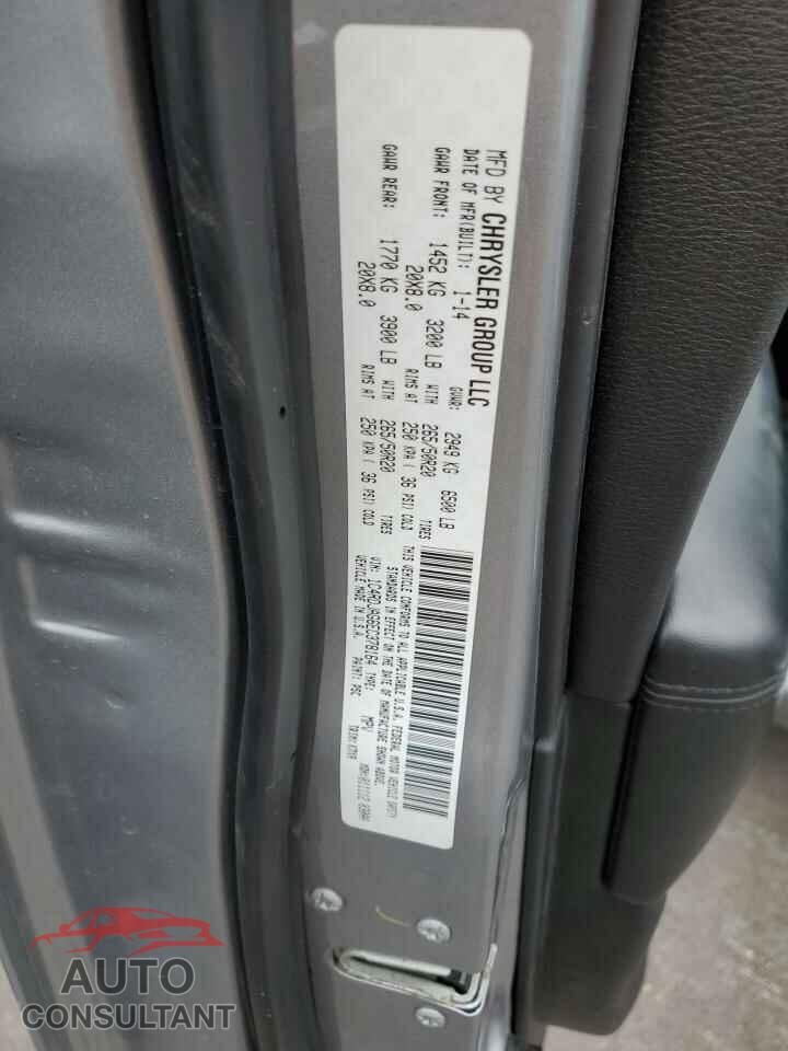 DODGE DURANGO 2014 - 1C4RDJAG6EC378164
