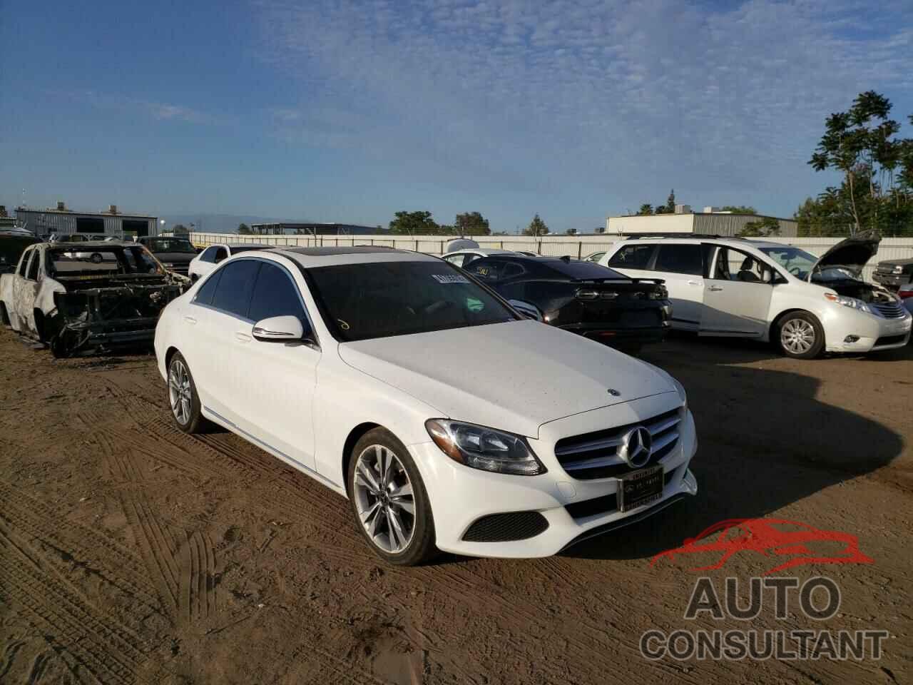 MERCEDES-BENZ C-CLASS 2018 - 55SWF4JB0JU265339