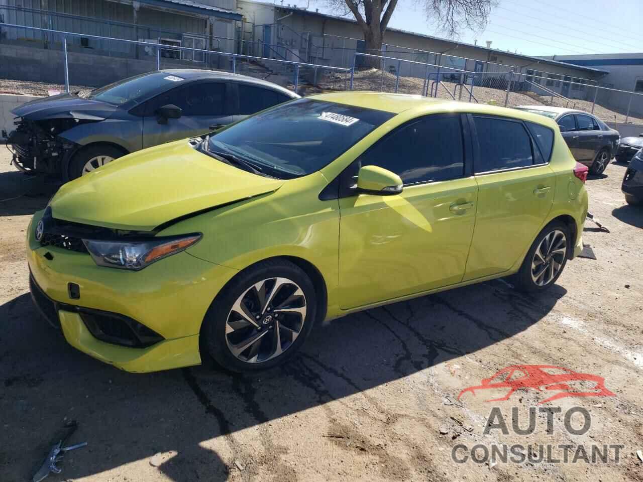 TOYOTA SCION 2016 - JTNKARJE9GJ506060