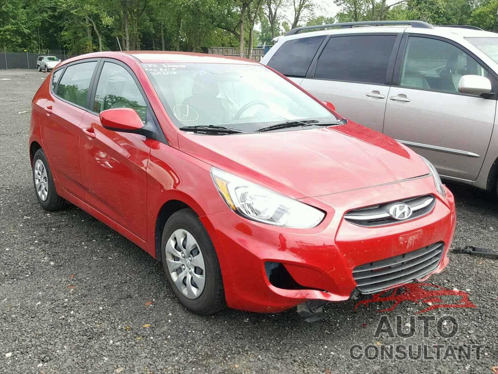 HYUNDAI ACCENT 2017 - KMHCT5AE5HU341891