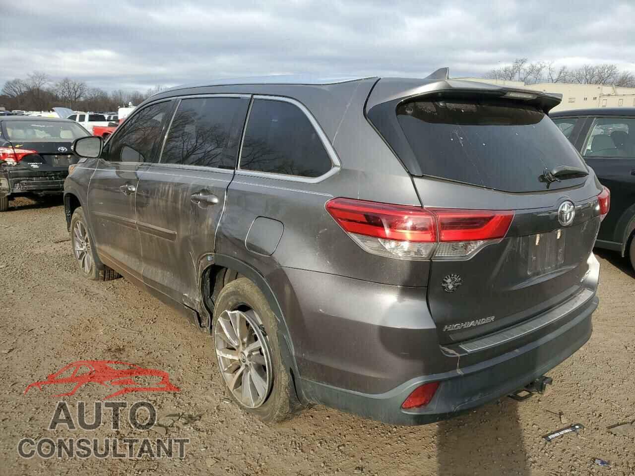 TOYOTA HIGHLANDER 2017 - 5TDJZRFH3HS372145