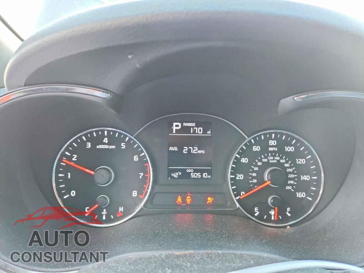 KIA FORTE 2017 - 3KPFK4A70HE111450