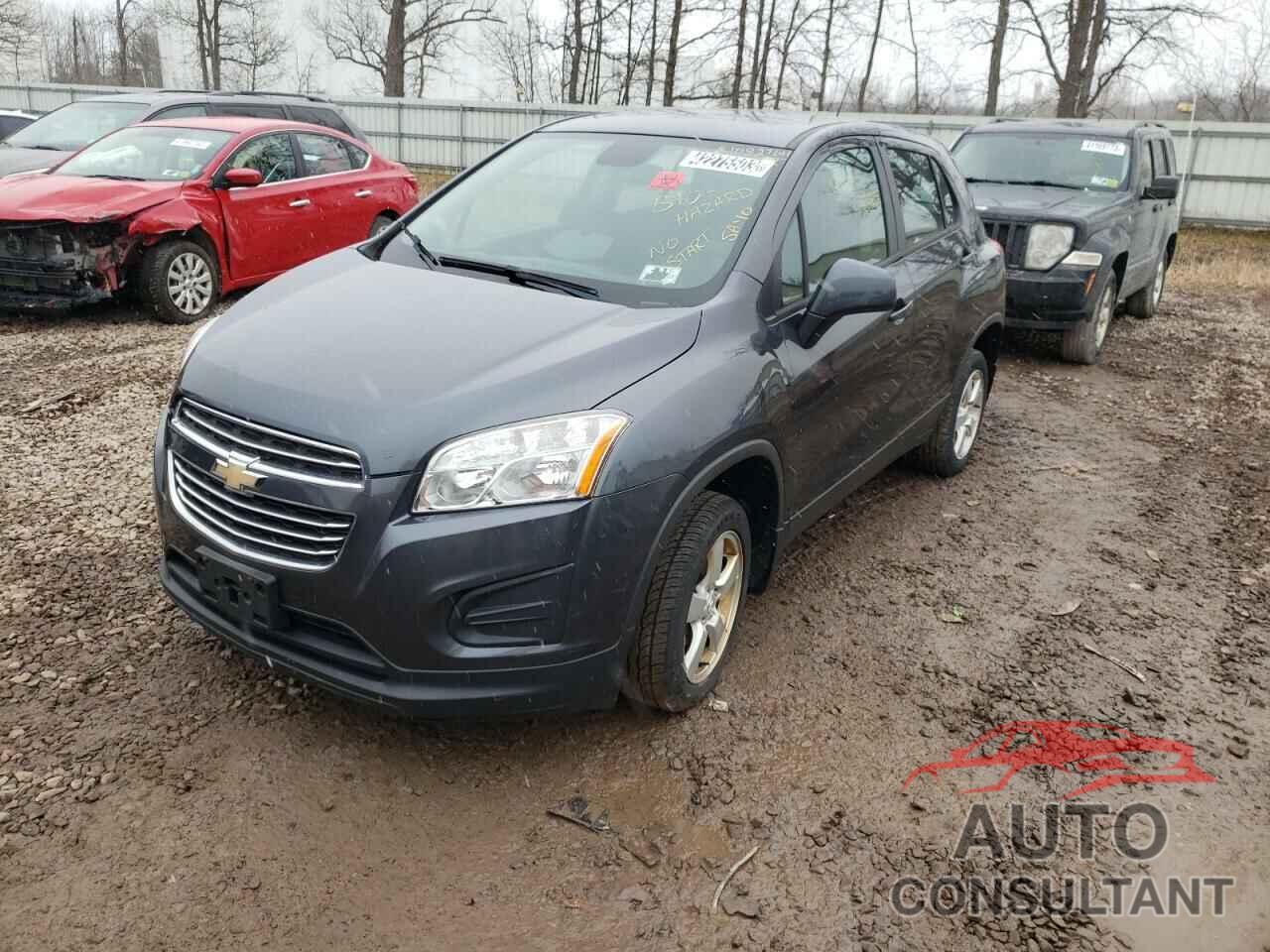 CHEVROLET TRAX 2016 - 3GNCJNSB8GL267056