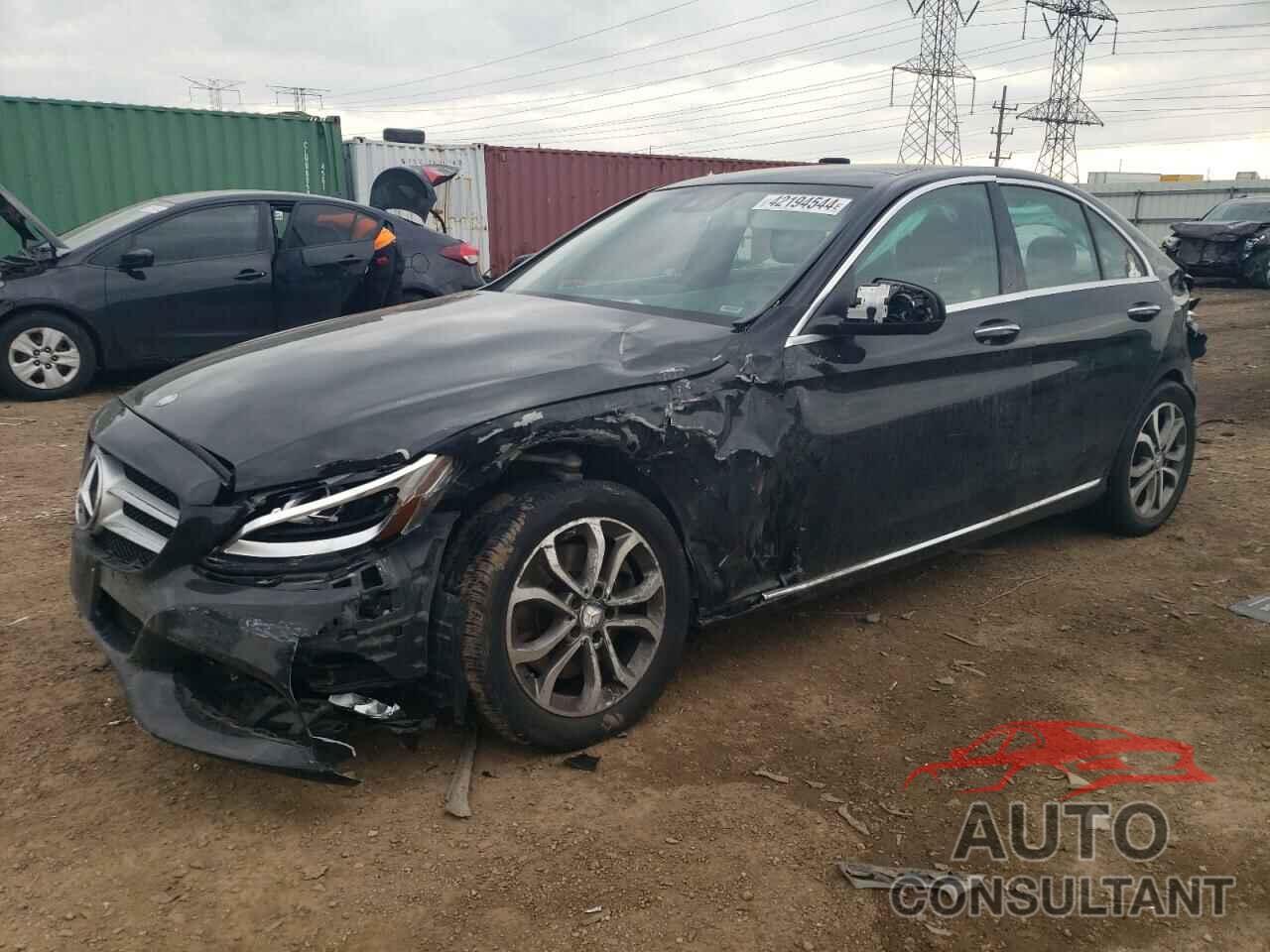 MERCEDES-BENZ C-CLASS 2017 - 55SWF4KB1HU191907