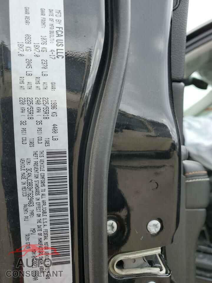 JEEP COMPASS 2017 - 3C4NJCBB3HT629463