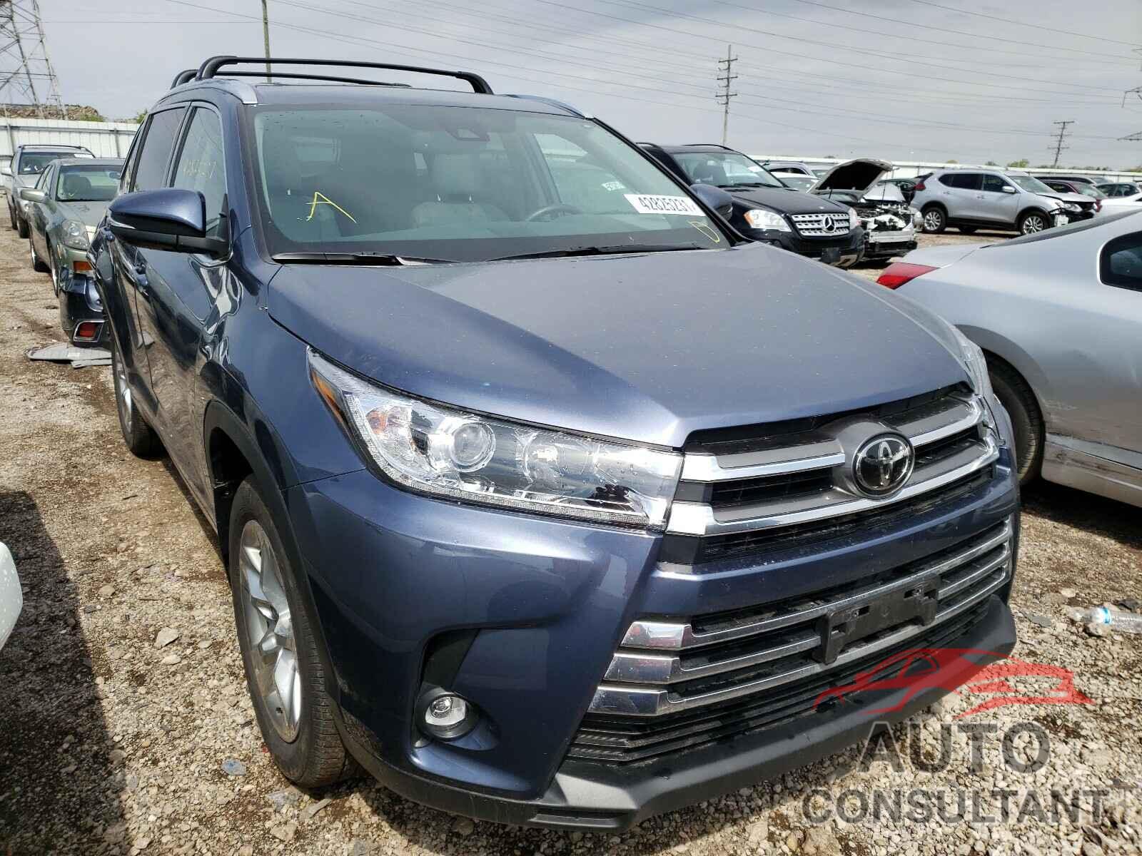 TOYOTA HIGHLANDER 2019 - 5TDDZRFH7KS927182