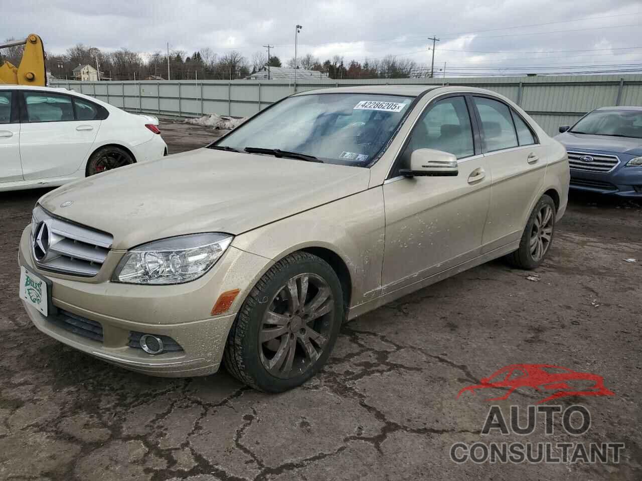 MERCEDES-BENZ C-CLASS 2010 - WDDGF8BB3AF458551