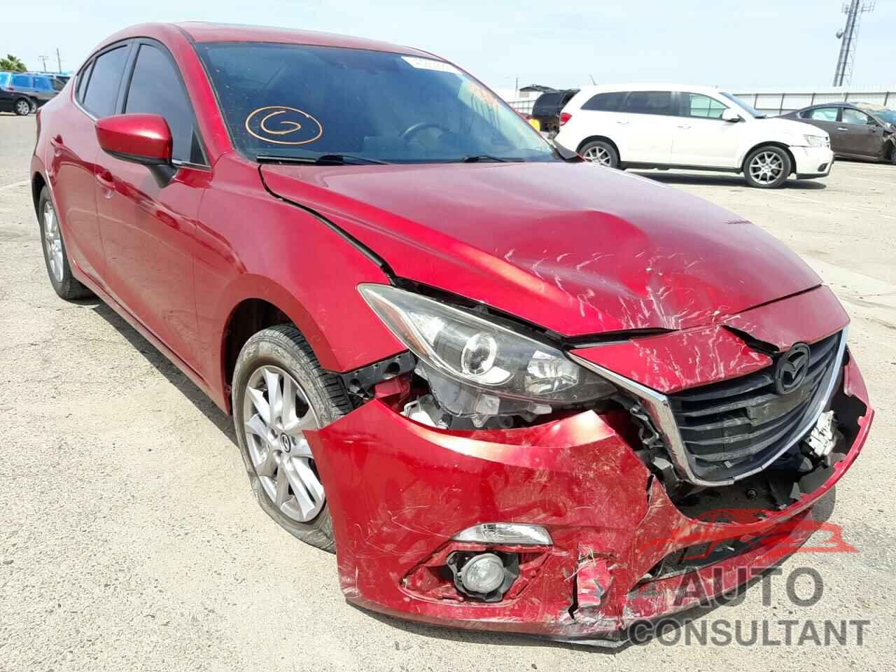 MAZDA 3 2016 - JM1BM1V70G1315474