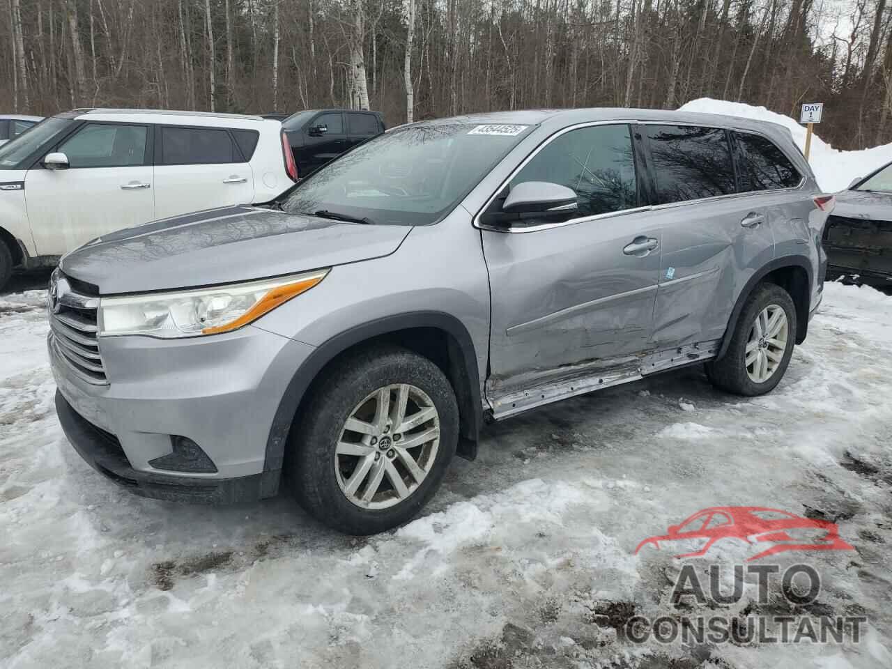 TOYOTA HIGHLANDER 2016 - 5TDZKRFH6GS185567