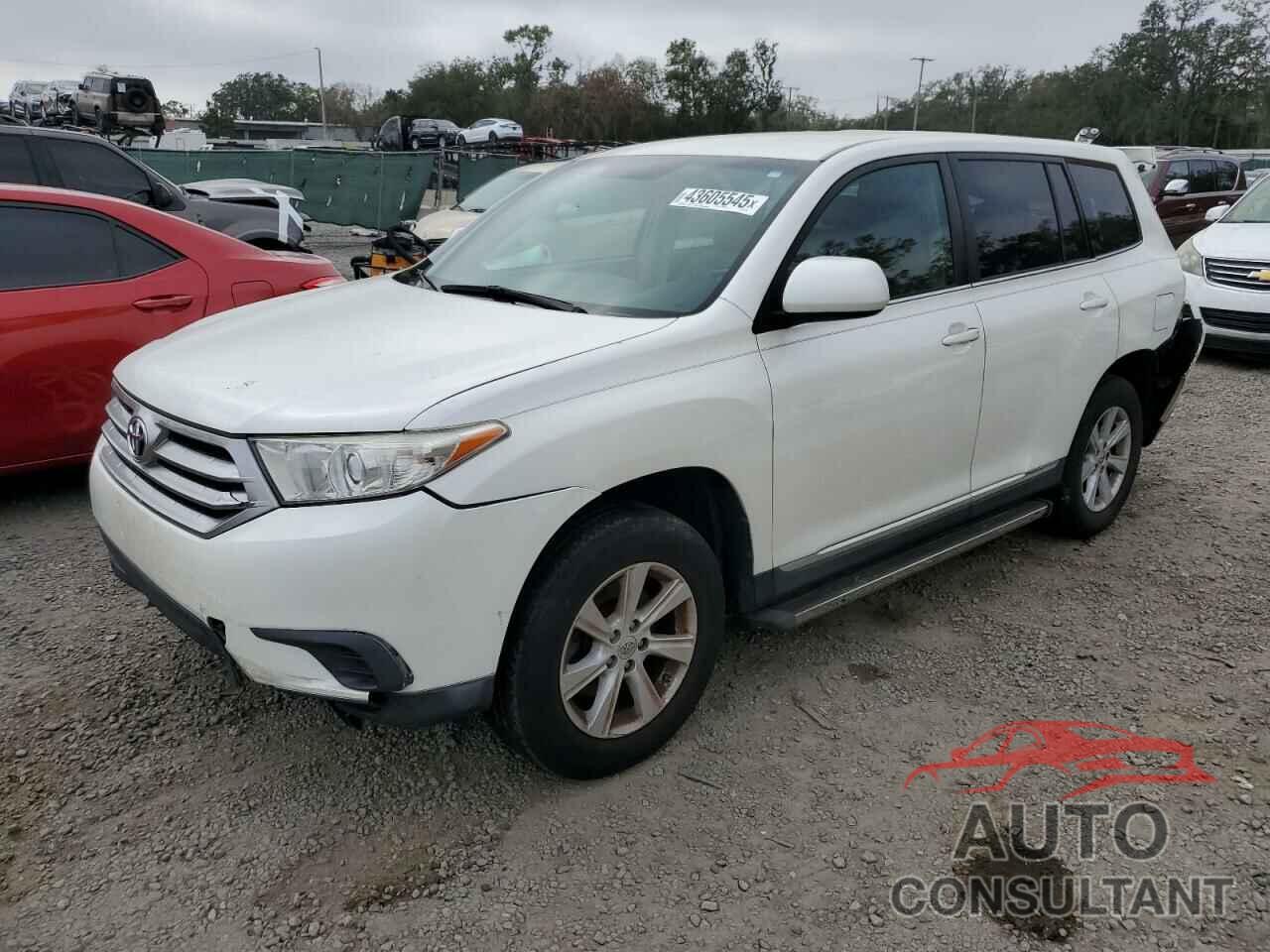 TOYOTA HIGHLANDER 2013 - 5TDZK3EH3DS125756