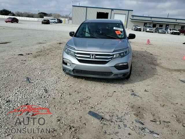 HONDA PILOT 2017 - 5FNYF5H13HB001037