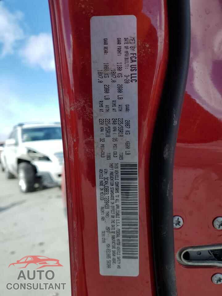 JEEP COMPASS 2020 - 3C4NJDBB3LT228459