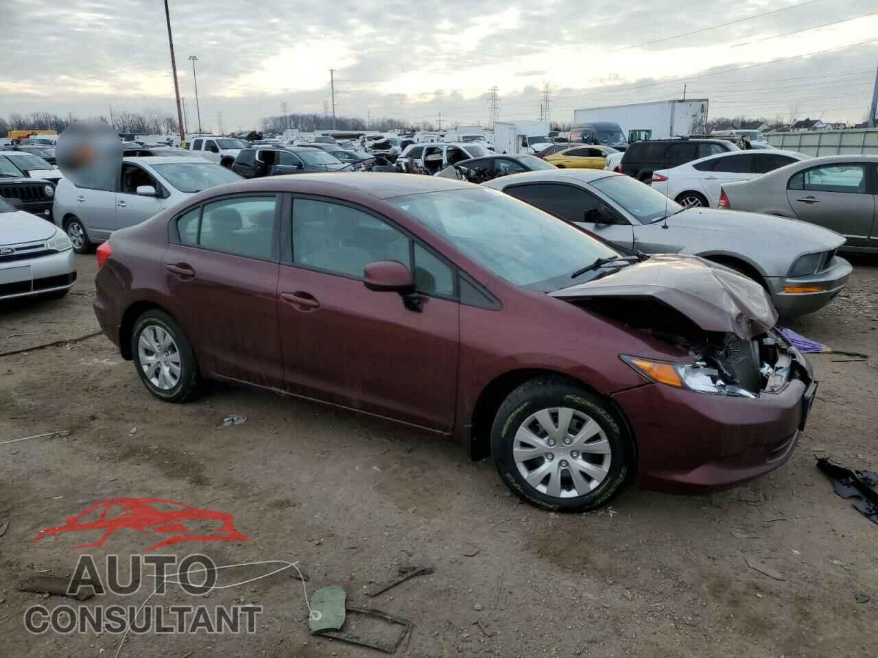 HONDA CIVIC 2012 - 19XFB2F58CE066293