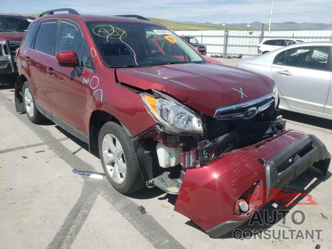 SUBARU FORESTER 2016 - JF2SJAHC8GH521622