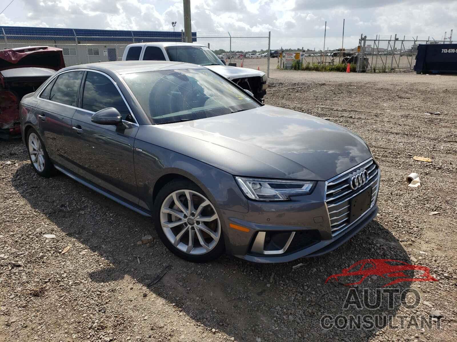 AUDI A4 2019 - WAUENAF42KA019540