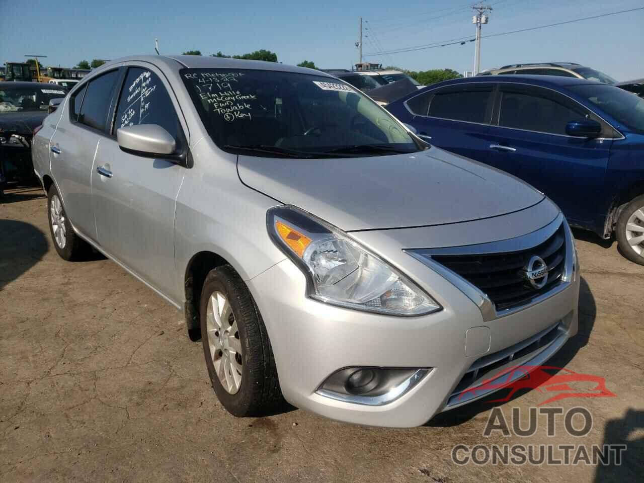 NISSAN VERSA 2017 - 3N1CN7AP0HL851719