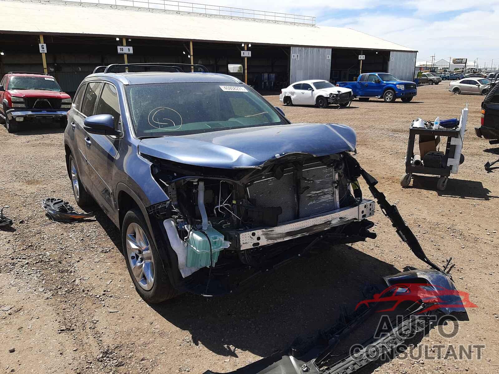 TOYOTA HIGHLANDER 2018 - 5TDDZRFH9JS821573