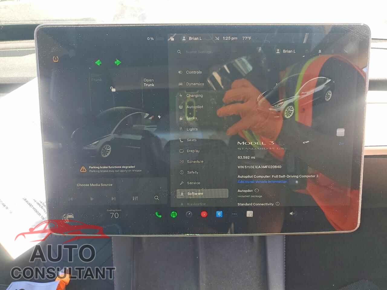 TESLA MODEL 3 2021 - 5YJ3E1EA3MF020840
