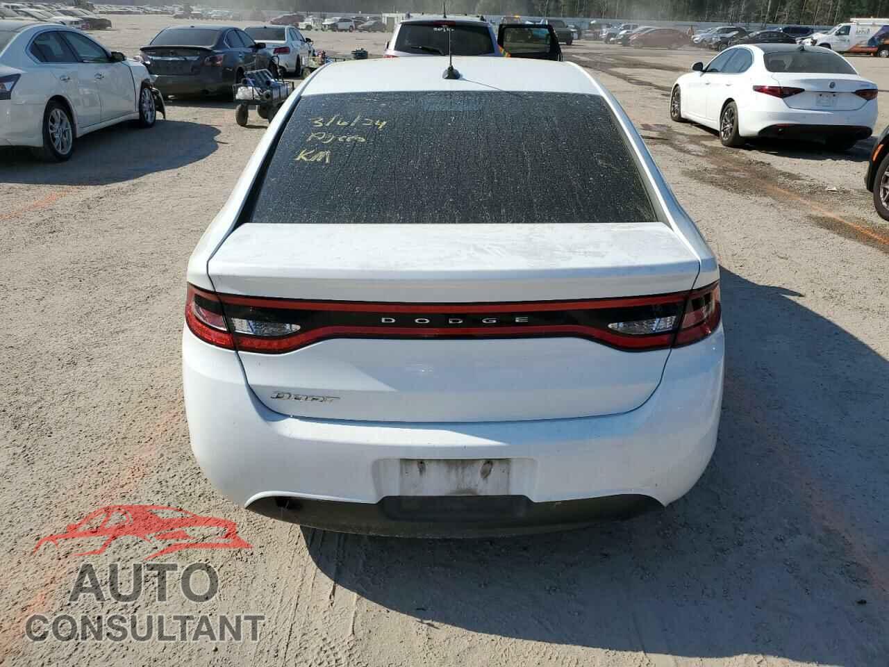 DODGE DART 2016 - 1C3CDFAAXGD689970