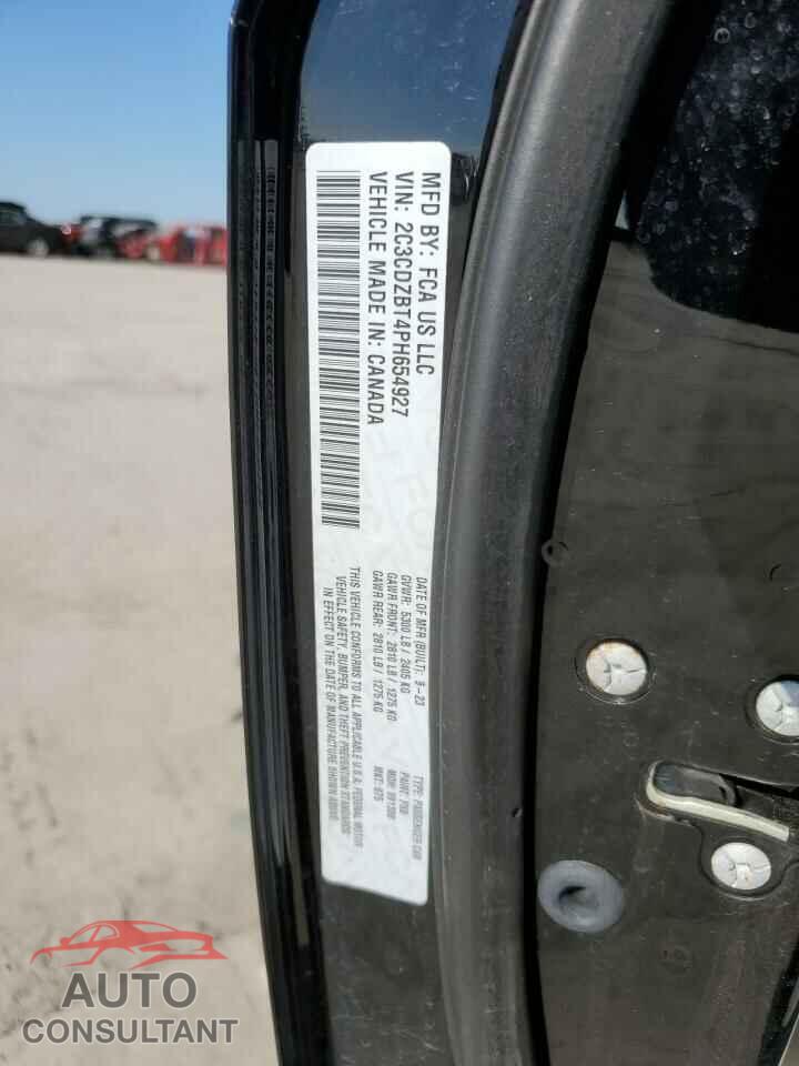 DODGE CHALLENGER 2023 - 2C3CDZBT4PH654927